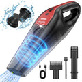 Car Vacuum Cleaner,10000Pa Rechargeable Cordless Handheld Vacuum with 800Ml Dust Cup & LED Light, Handheld Vacuum Cleaner for Car, Home and More