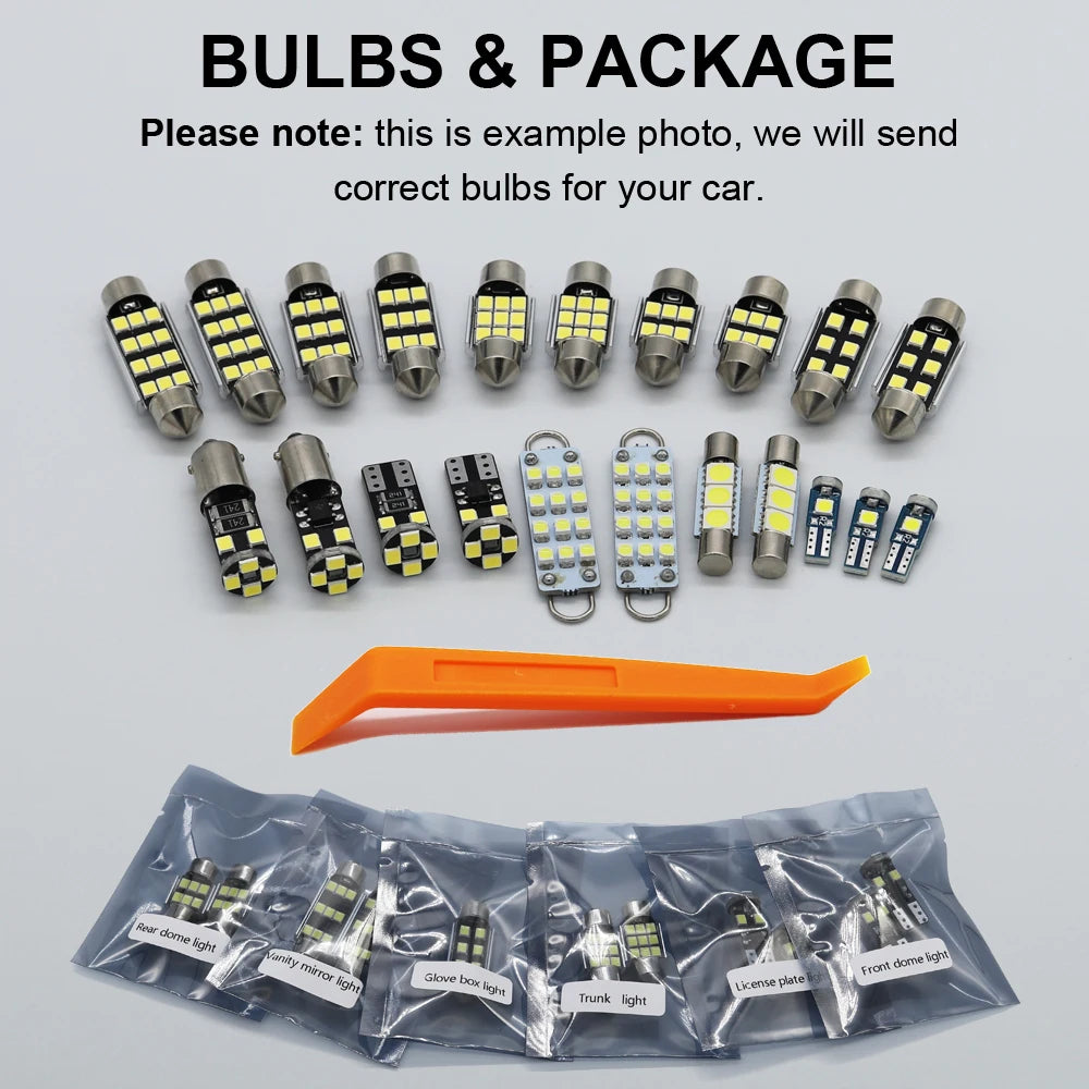 LED Interior Light Bulb Kit for Hyundai I20 MK1 MK2 MK3 N Line 2008-2019 2020 2021 2022 2023 Car Accessories Canbus Indoor Lamp