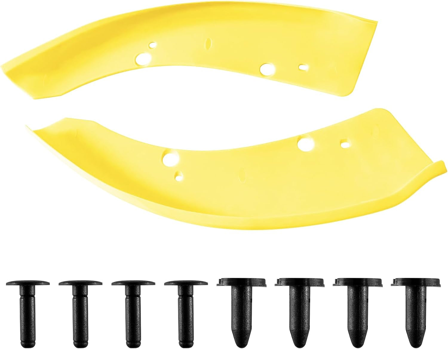 Dodge Charger Front Bumper Lip Splitter Protector Guard for 2015-2023 | Yellow Spoiler Lip Compatible with Charger SRT 392, Scat Pack, RT, GT