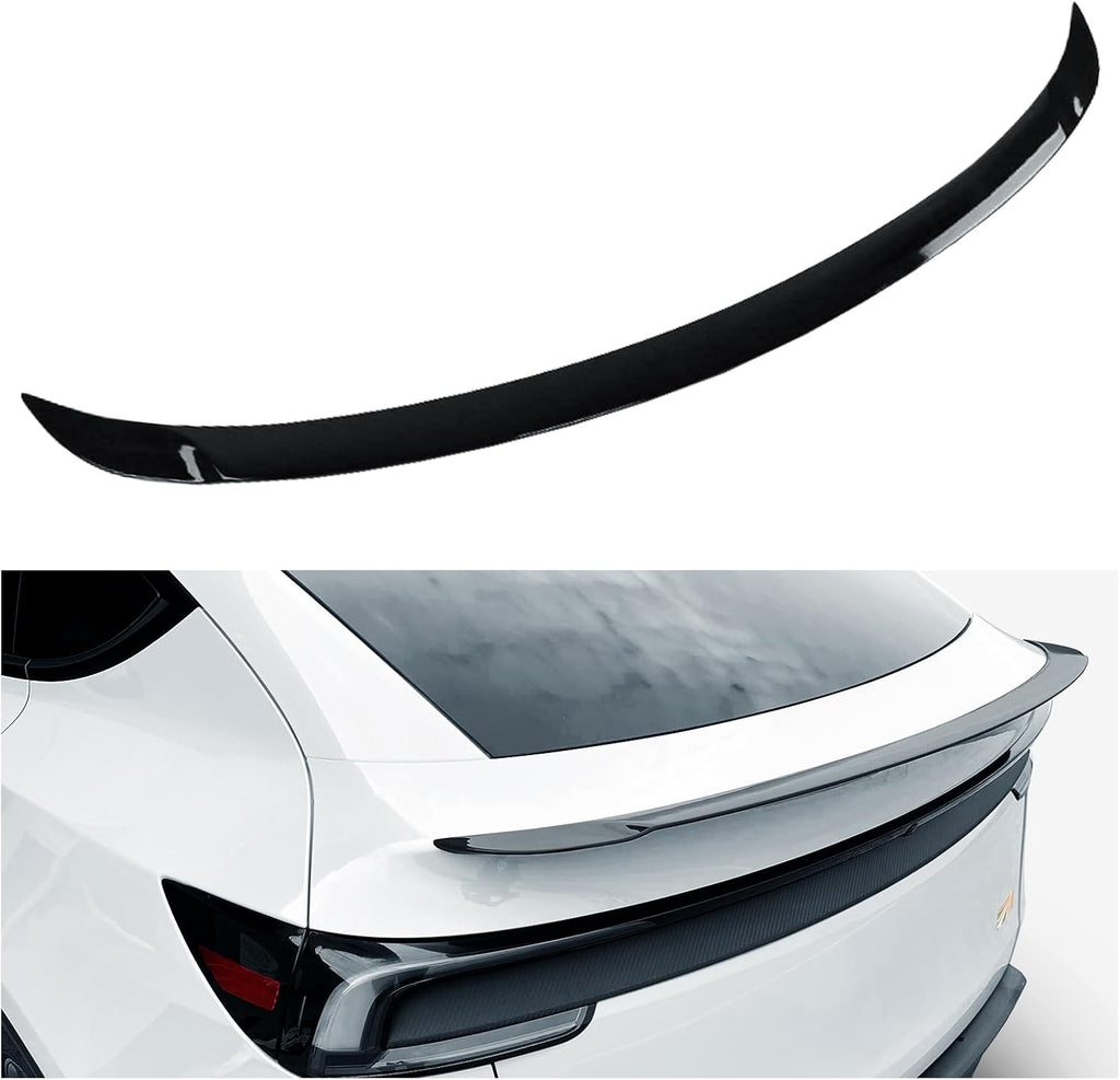 Spoiler for 2026 2025 Tesla Model Y Juniper ABS Material Rear Spoiler Wings Rear Trunk Lip Tesla Model Y Exterior Accessories(Gloss Black,Not for Standard)