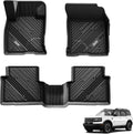 Floor Mats Fit for Ford Bronco Sport 2021-2025 2026 All Weather TPE Car Accessories Custom Fit Full Set Ford Bronco Sport Car Mats (Not for Bronco & Rubberized Floor & Outer Banks)