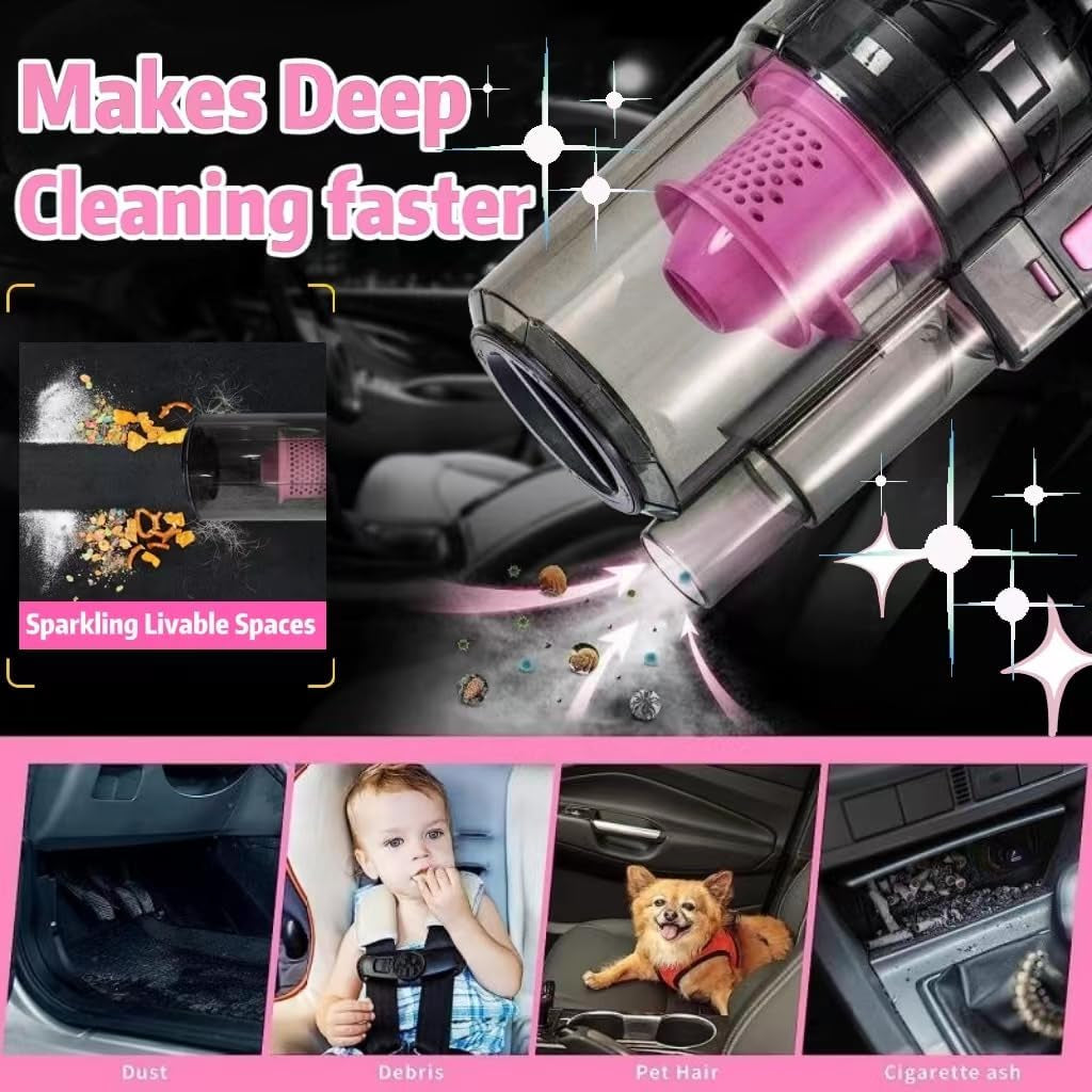 Car Cleaning Detailing Kit Interior Cleaner and Car Washing Kit