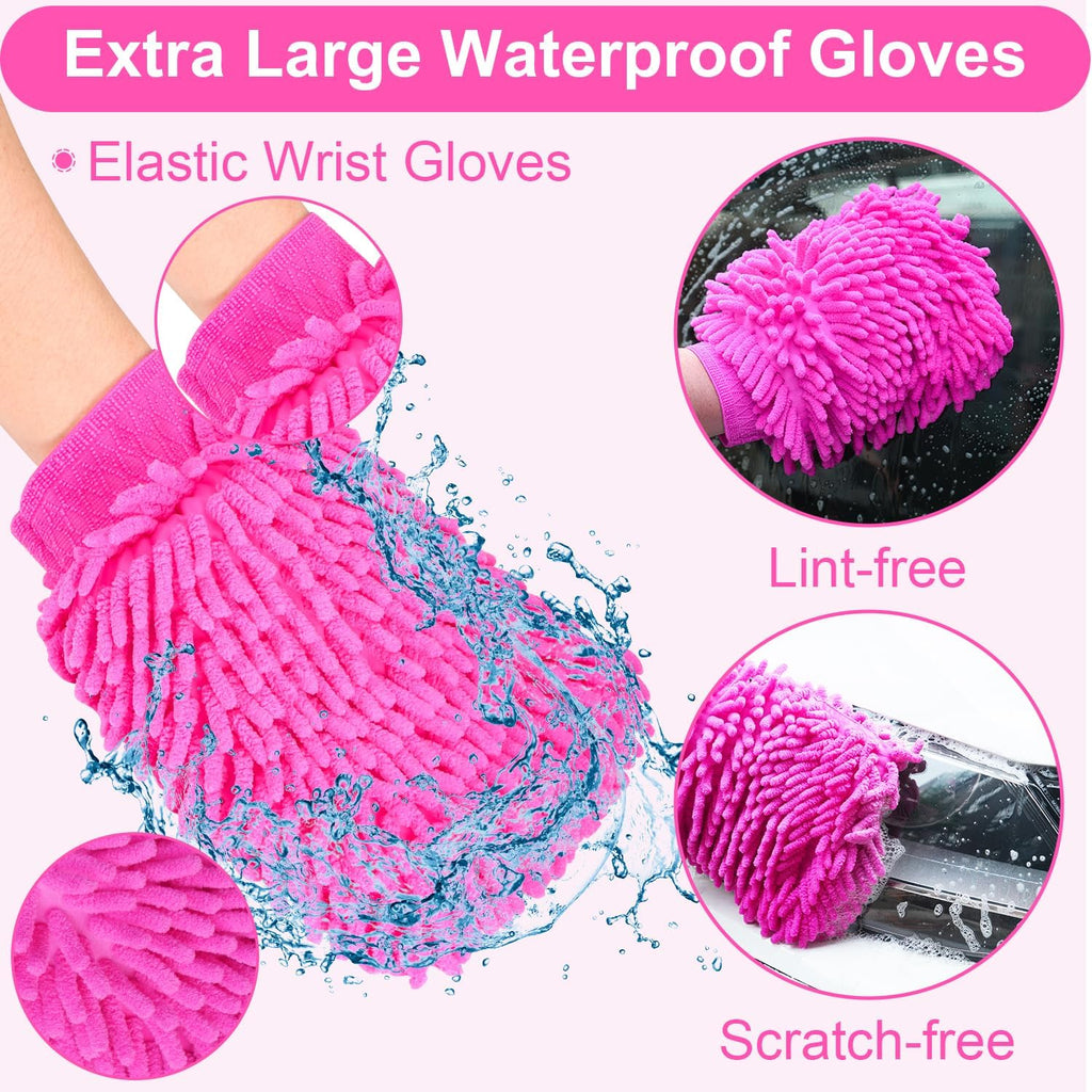 Car Cleaning Detailing Kit Interior Cleaner and Car Washing Kit
