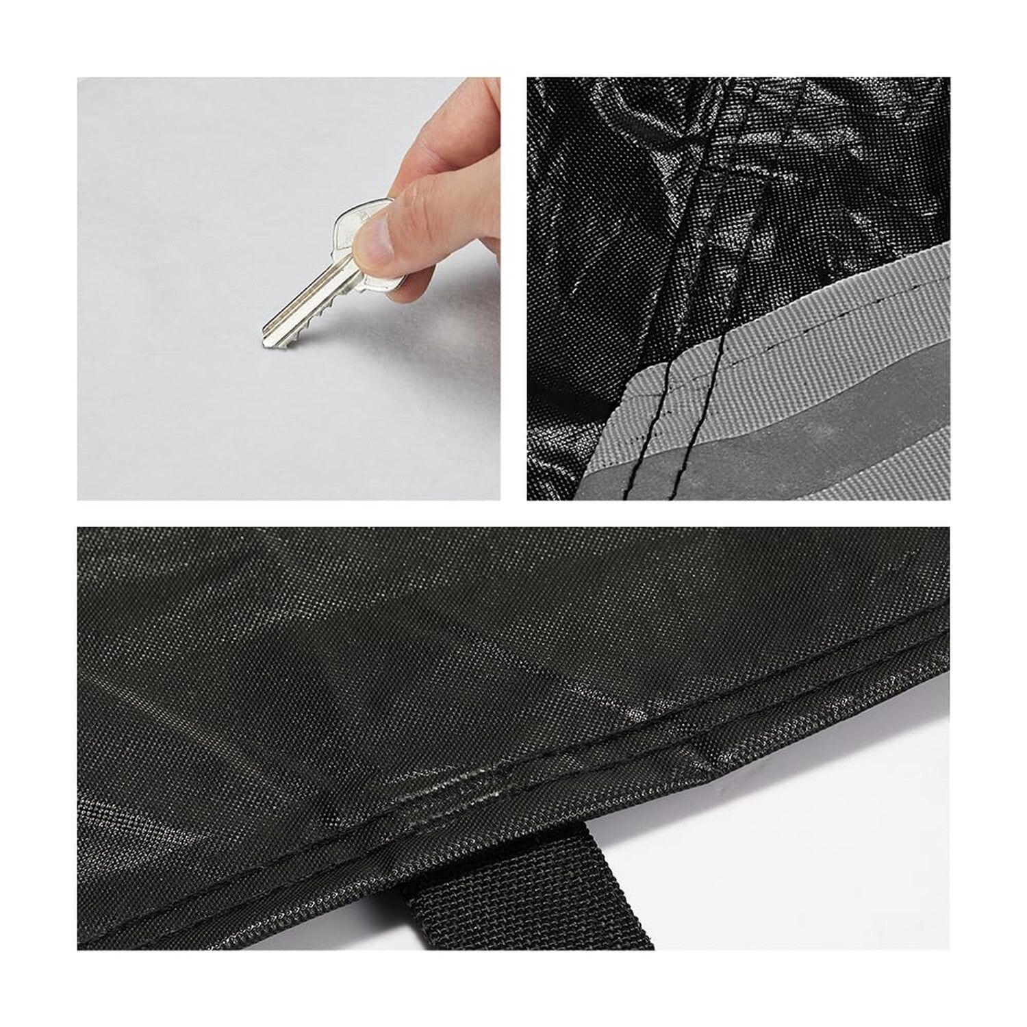 Fluorescent Strip Design Waterproof Car Cover Compatible for Jeep Gladiator 2...