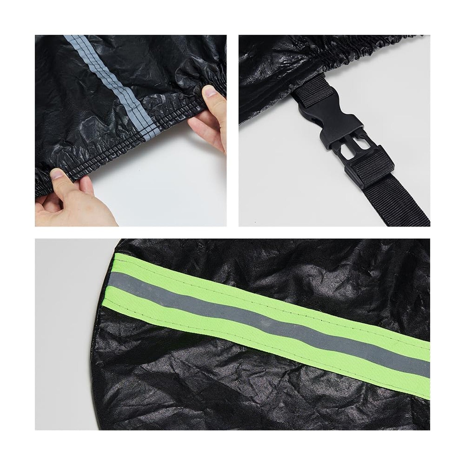 Fluorescent Strip Design Waterproof Car Cover Compatible for Jeep Gladiator 2...