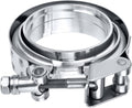 2.5 Inch V Band Clamp with Flange Male Female Quick Release Stainless Steel