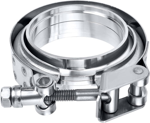 2.5 Inch V Band Clamp with Flange Male Female Quick Release Stainless Steel