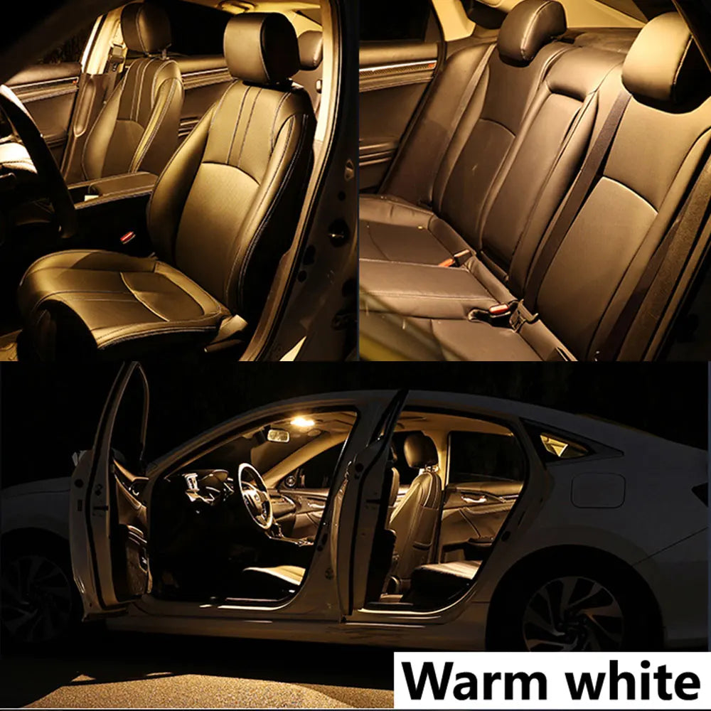 Car LED Interior Light Canbus for Jeep Wrangler JK TJ YJ JL 1990 1994 1998 2005 2006 2007 2008 2013 2019 Accessories Indoor Lamp