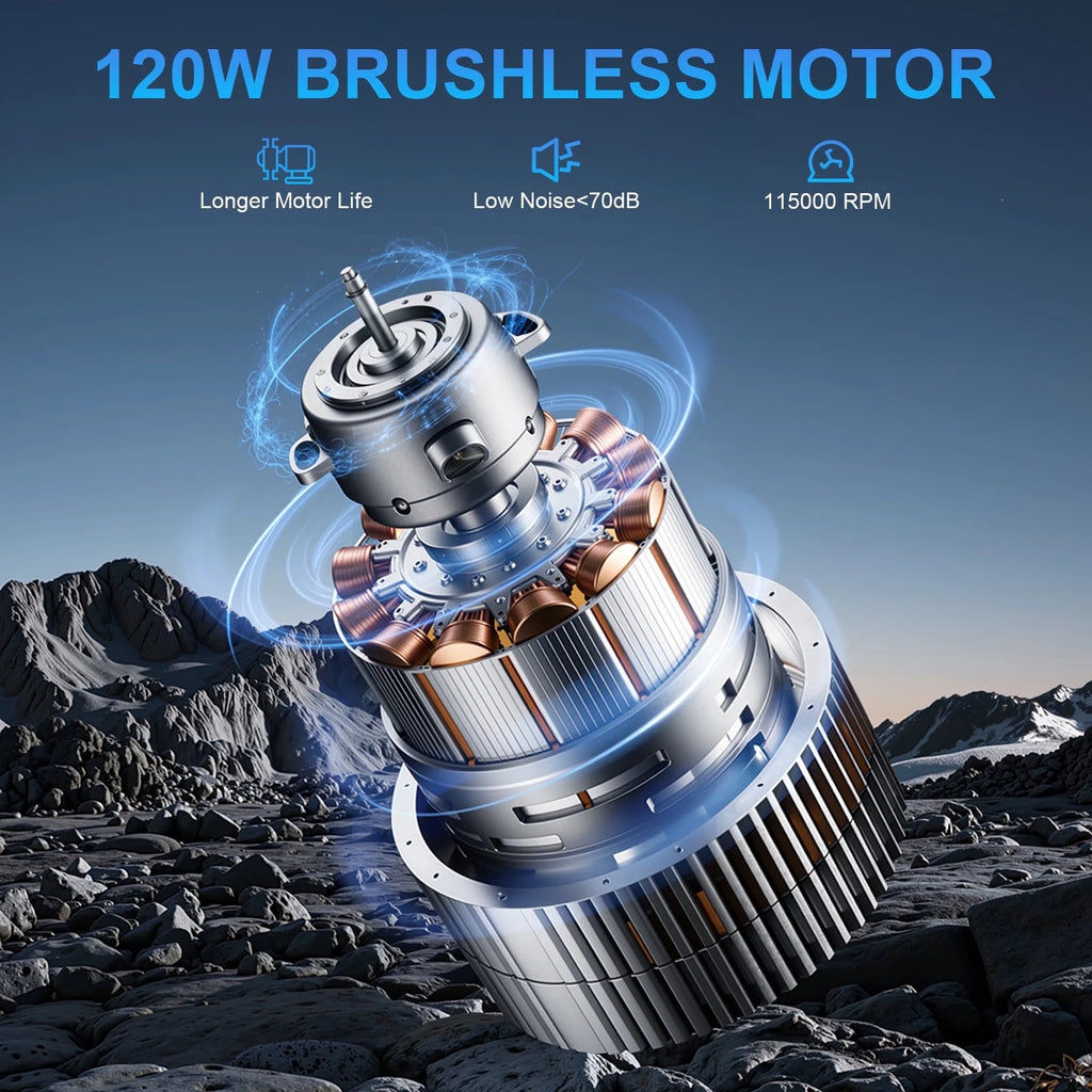 Car Vacuum Cleaner,10000Pa Rechargeable Cordless Handheld Vacuum with 800Ml Dust Cup & LED Light, Handheld Vacuum Cleaner for Car, Home and More