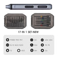 52 in 1 Electric Precision Screwdriver Kit with 48 Magnetic Drill Bits LED Cordless Repair Tool for Camera PC Iphone Watch